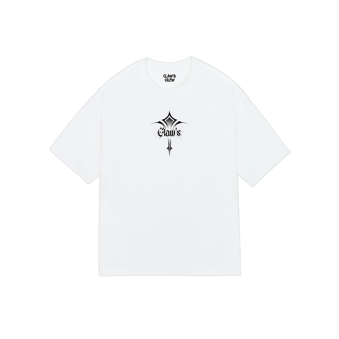 T-Shirt Oversized - White Velvet
