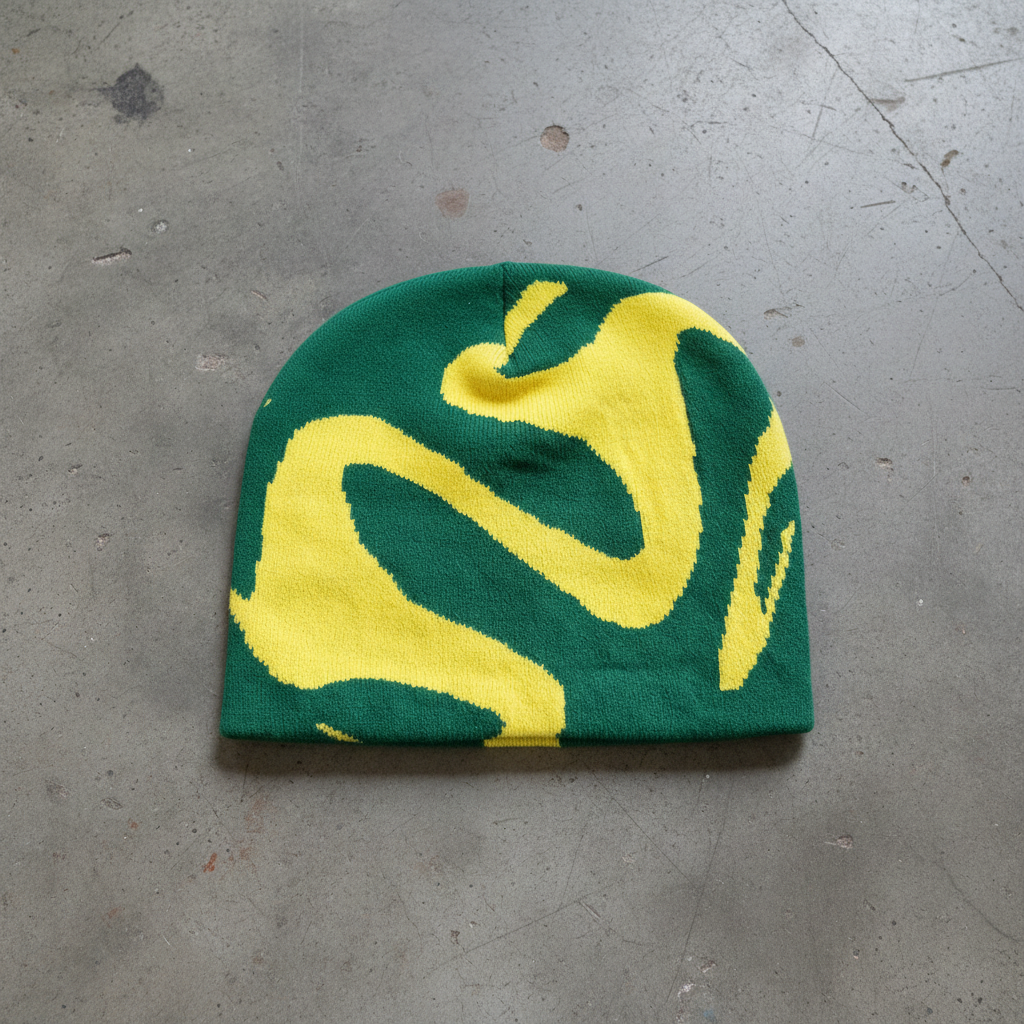 Bonnet Streetwear Premium bonnet streetwear premium détail graphisme - Claw's Industries