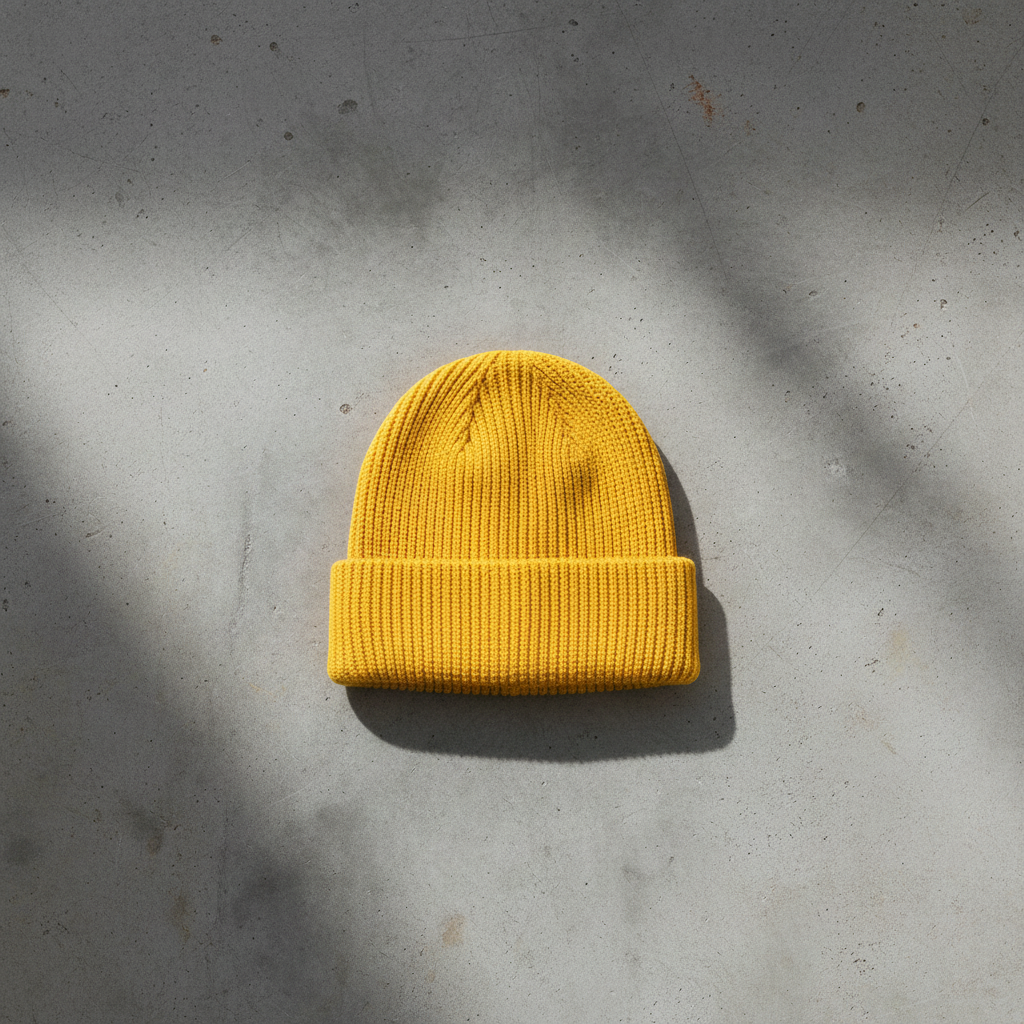 Bonnet Thick Knit Premium bonnet streetwear premium vue de dos - Claw's Industries